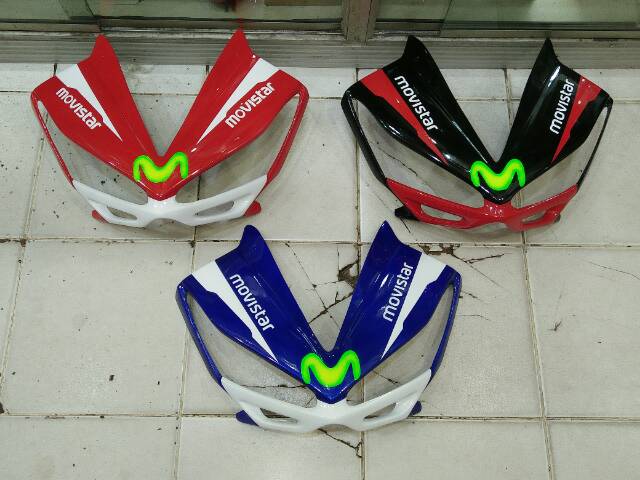Topeng/kedok plus single seat R15 A COVER LAMPU YAMAHA R15 OLD V2 SINGLE SEAT R15 V2