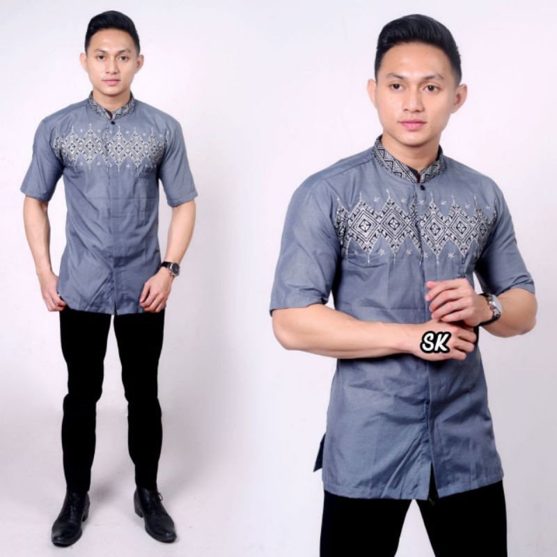 BAJU KOKO PRIA BOY MEN TOP KOMBINASI BAJU HADROH