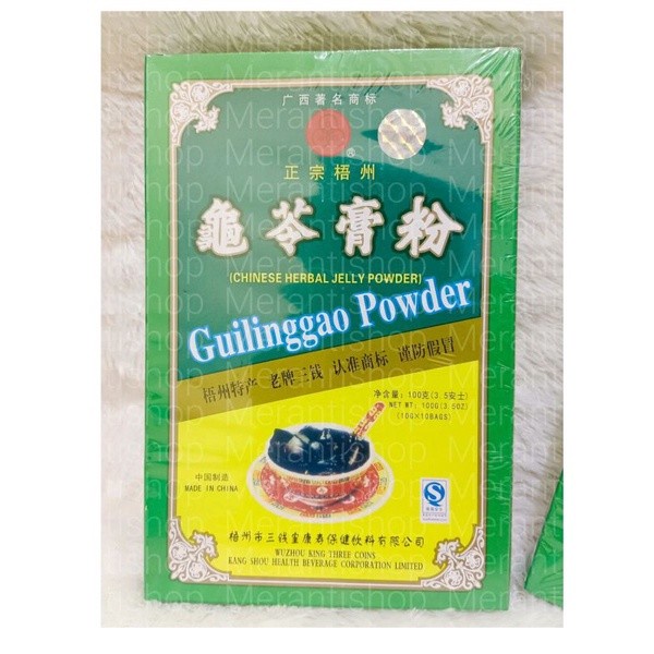 

(BISA COD) Guilinggao Powder / Chinese Herbal Grass Jelly Powder Gui Ling Gao Cin - Powder