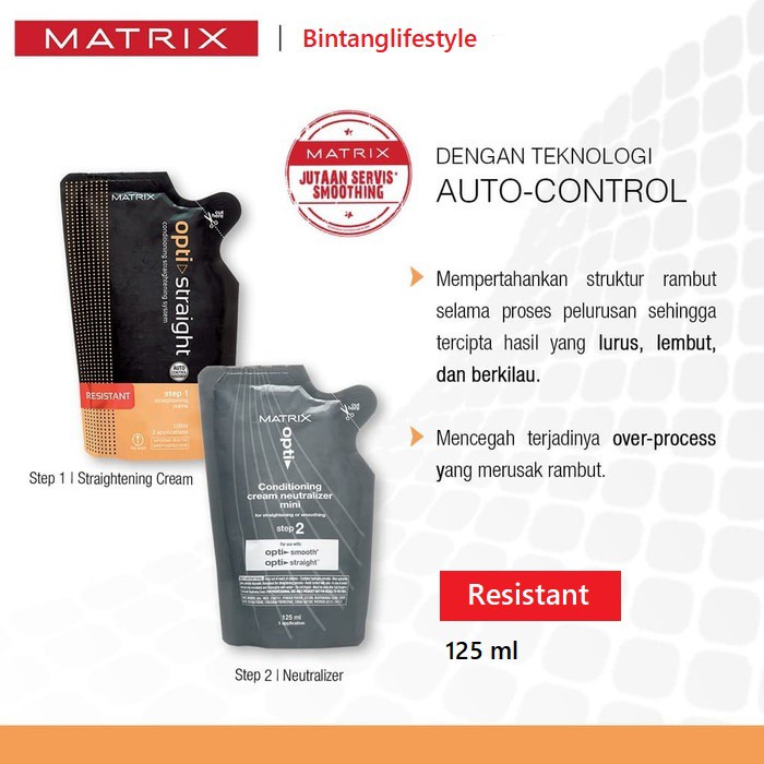 Matrix Opti Stright  - Resistant - 125 ml