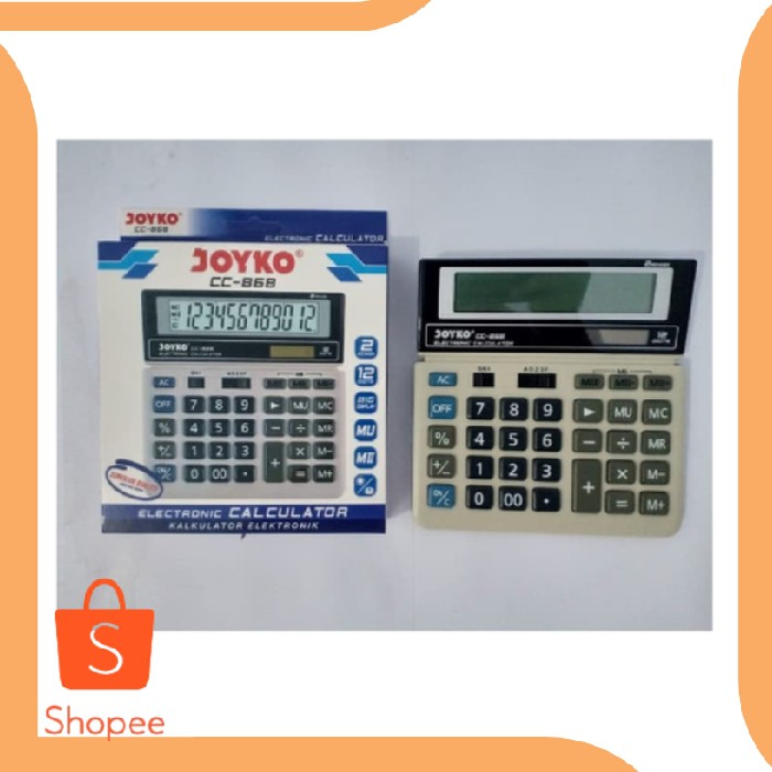 

Unik last stok KALKULATOR JOYKO CC-868 - 12 Digits 19DEZ Limited