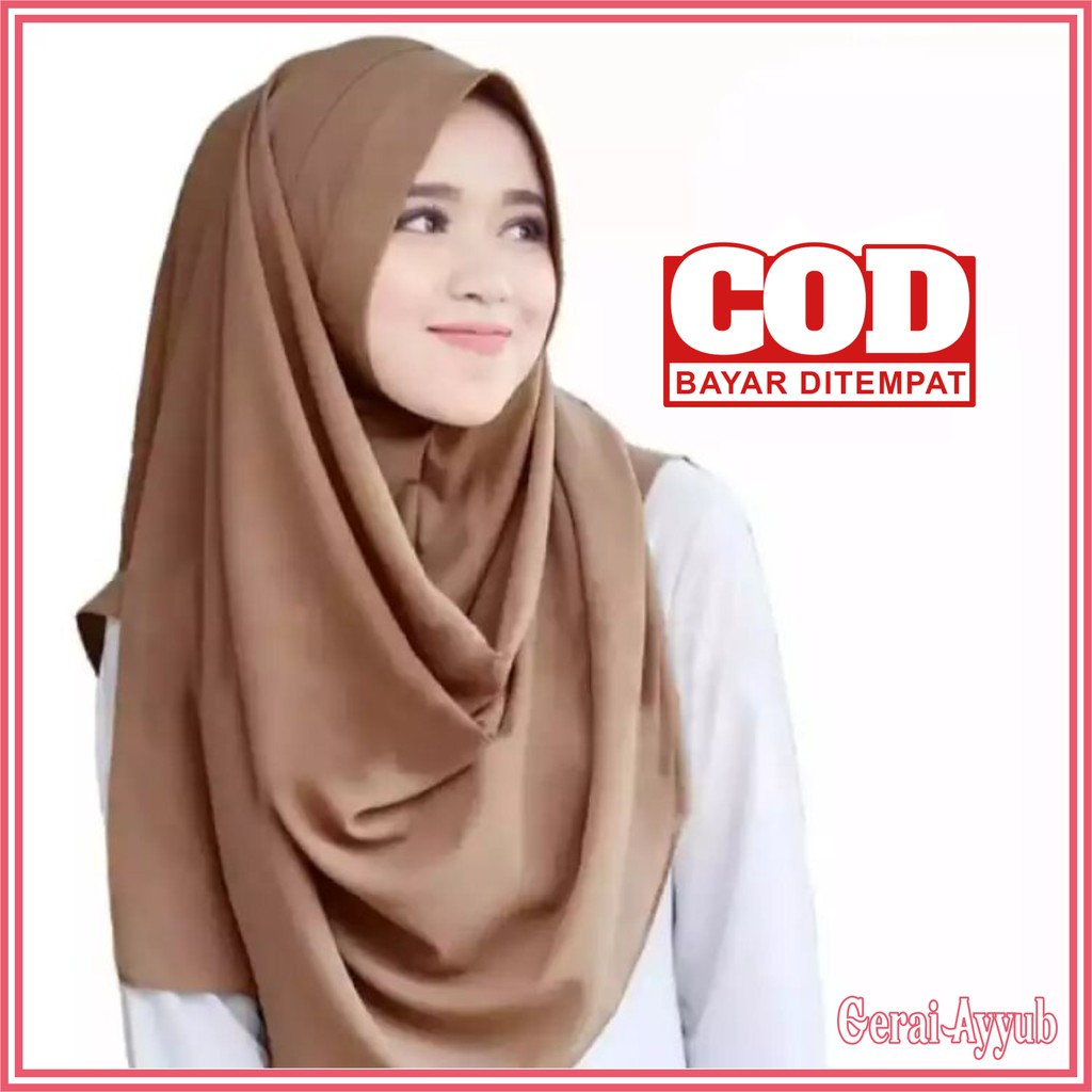 Jilbab hijab pashmina instan pastan sala zafina artamika kerudung instan gerai ayyub