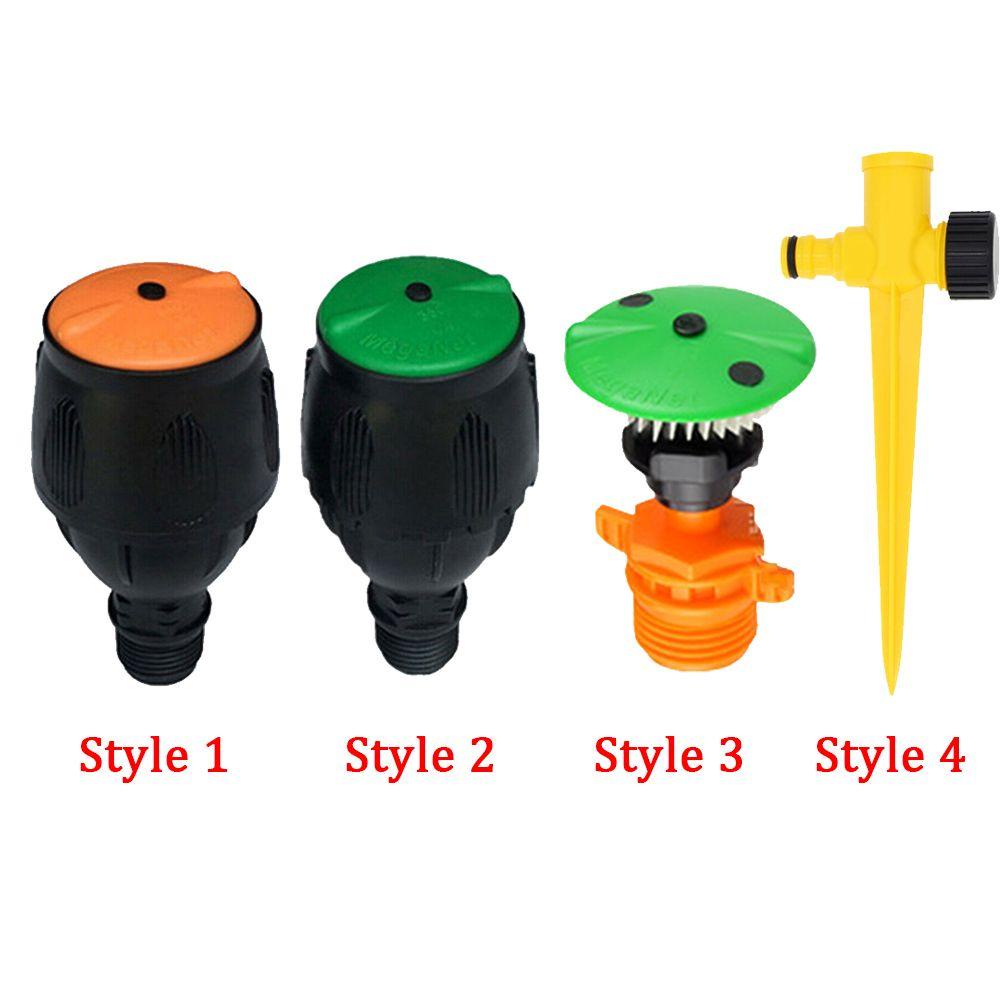 Solighter 2/5pcs Sprinkler Taman Cool Down 360putar Selang Cakupan Area Besar Rumput