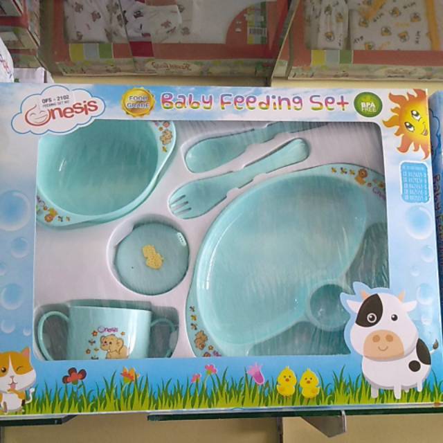 Tempat makan bayi onesis besar