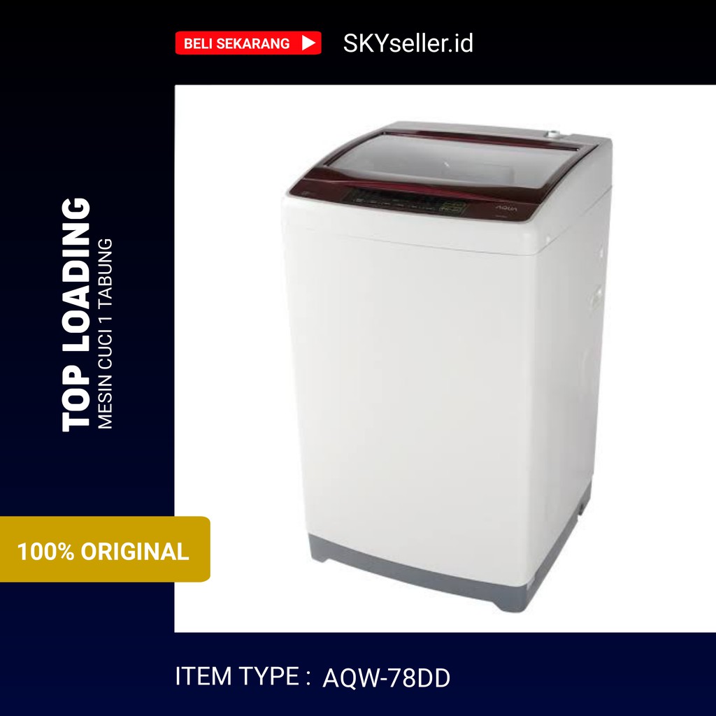 Mesin Cuci Aqua AQW-78DD