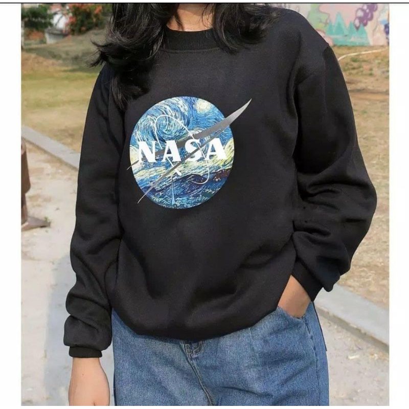 NASA ART ESSENTIAL SWEATER PRIA WANITA TERMURAH TERLARIS'