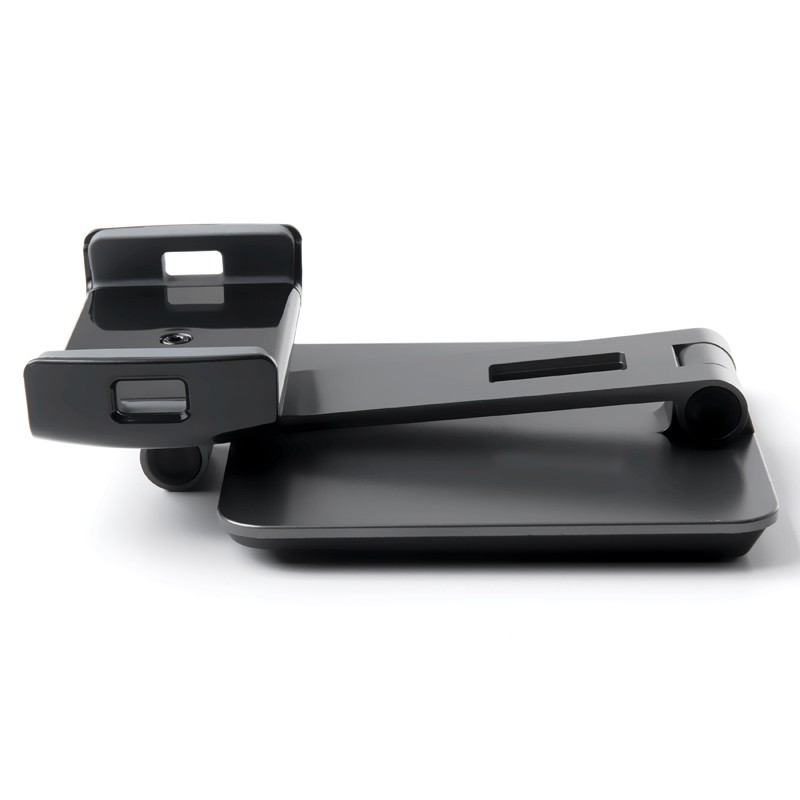 DISKON stand/dudukan hp tablet iphone dan android POS Tablet Stand Holder Desktop AP-7X - DARK GREY