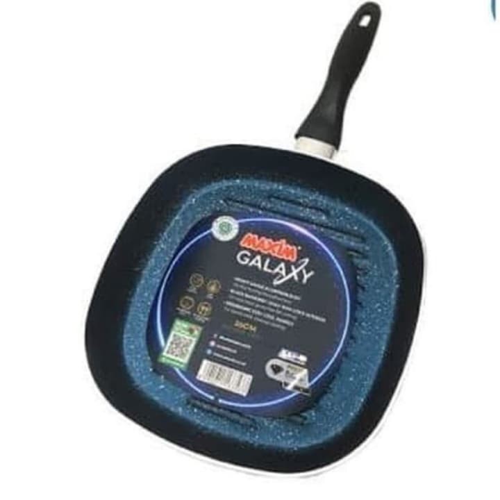 Maxim galaxy square grill 26cm GAL26GRILL fry pan grill panggangan