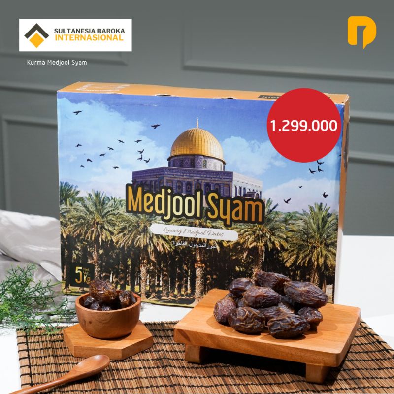 

Kurma Medjool Syam 5 Kg Kurma Ruthob Kurma Kering Premium