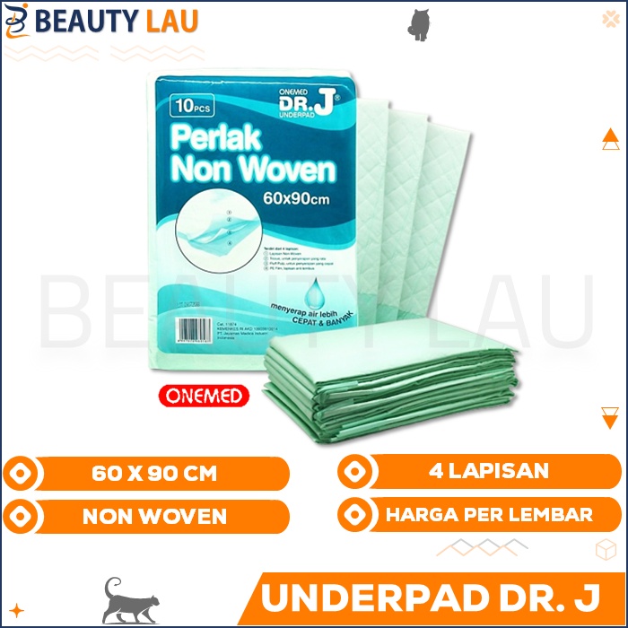 UNDERPAD KUCING ANJING DR J ONEMED 60X90 CM MURAH PEE PAD PET TOILET TRAINING TATAKAN ALAS PERLAK PIPIS KUCING ANJING