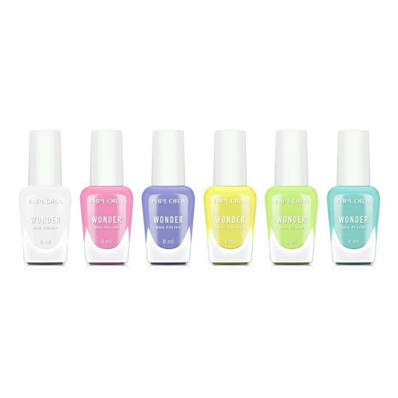 [BPOM] IMPLORA Nail Polish (NEW) | Kutek Implora| Kutek Red | Clear | Nudes