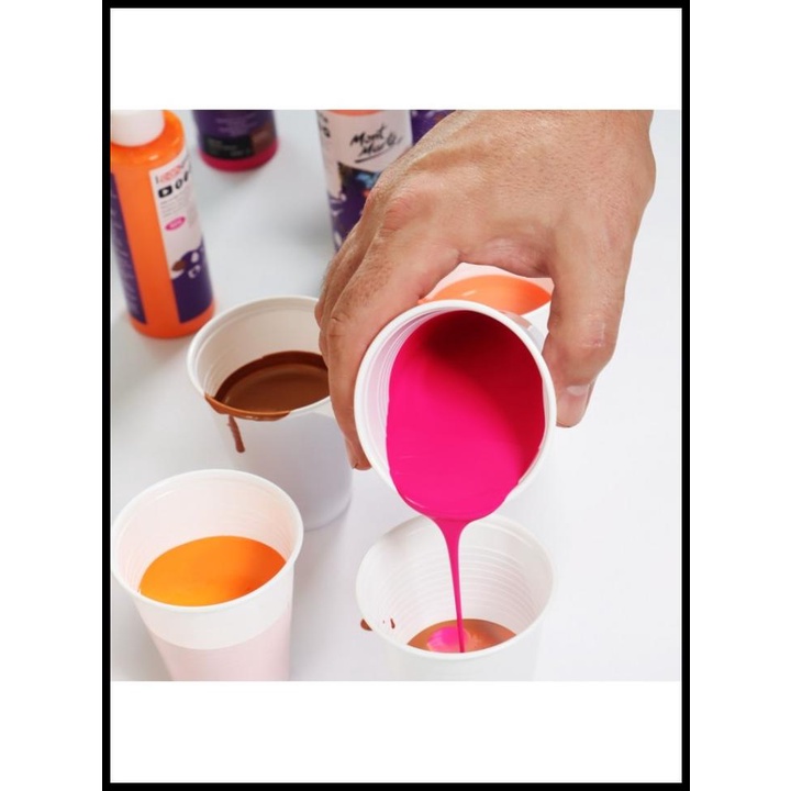 

Mont Marte Pouring Acrylic Paint 120Ml 4Pc Set - Coral