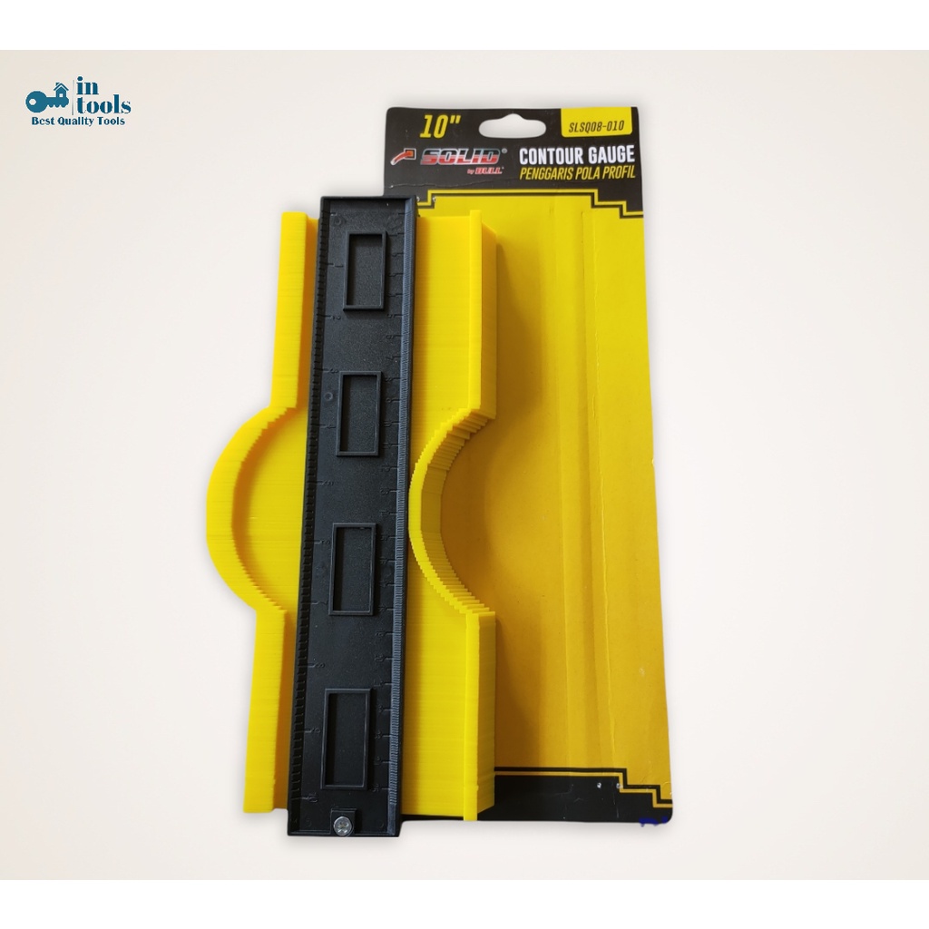 

Penggaris Pola Profil / Penggaris siku, Lingkaran SOLID 10''