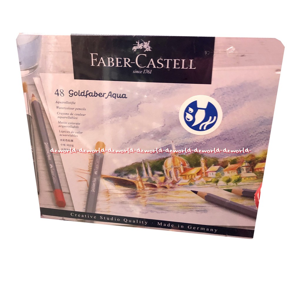 Faber Castell 48 Goldfaber Colour Pencils Pensil Warna