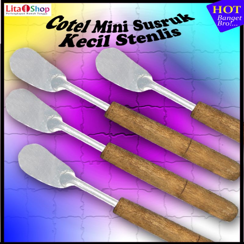 Cutel Mini Susruk Wajan Serabi Kecil