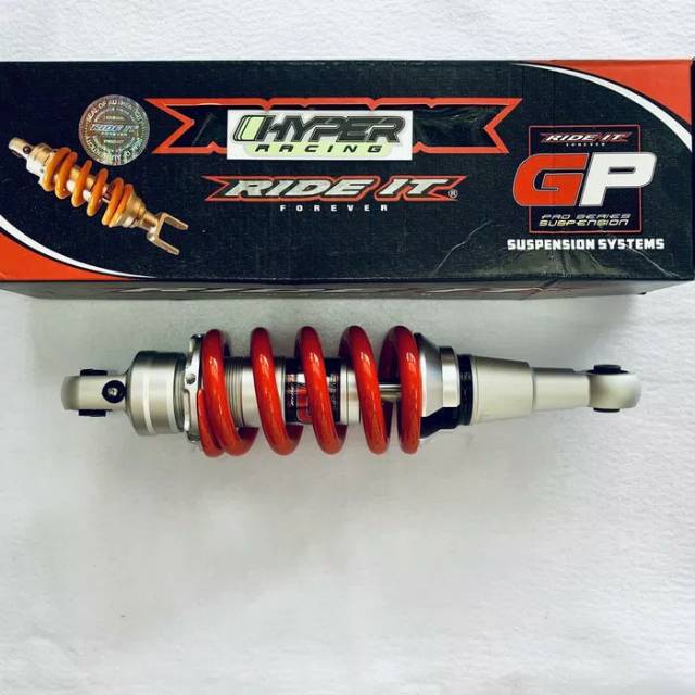 Shockbreaker / Shock RIDE IT GP - Satria Fu F 150 ( Merah / Red )