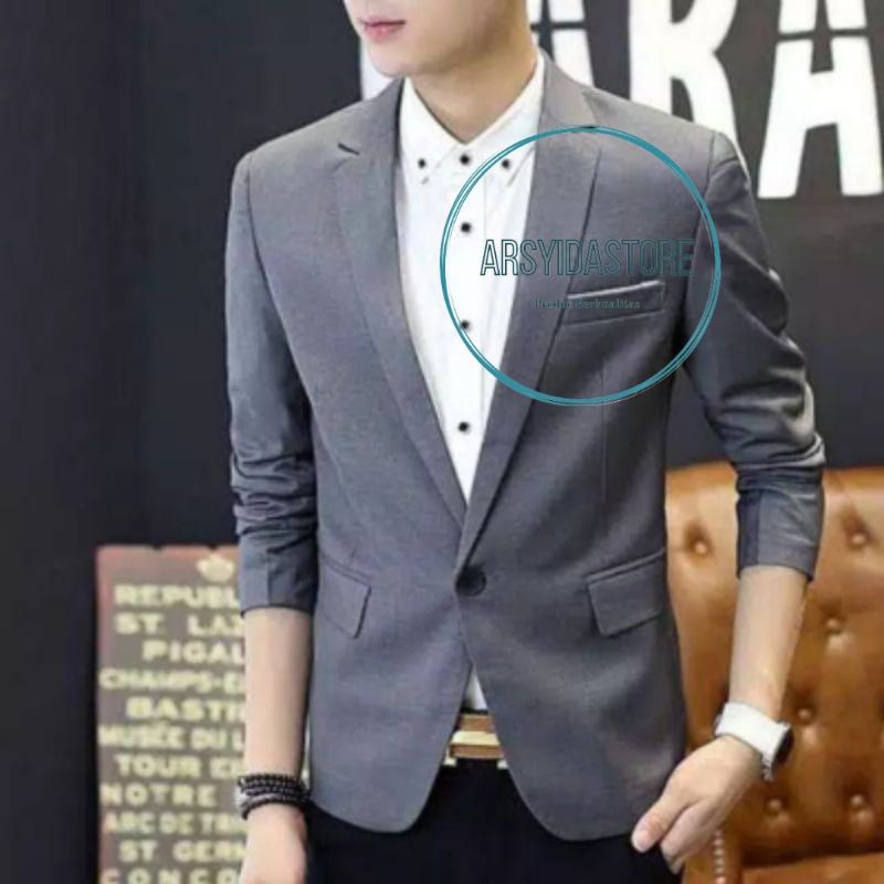 Jas Blazer Pria Ala korea/Jas Kerja Pria