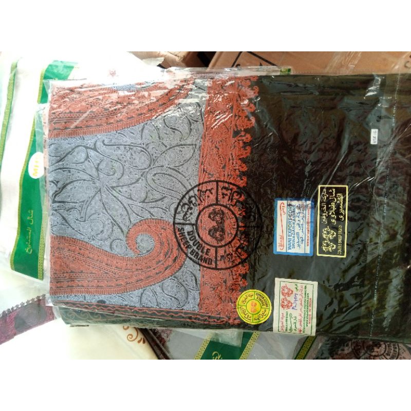 Grosir (SSC) rida kashmir sorban kashmir original impor full bordir Premium Termurah