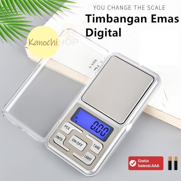 Timbangan Mini Digital Emas Perhiasan Pocket Scale