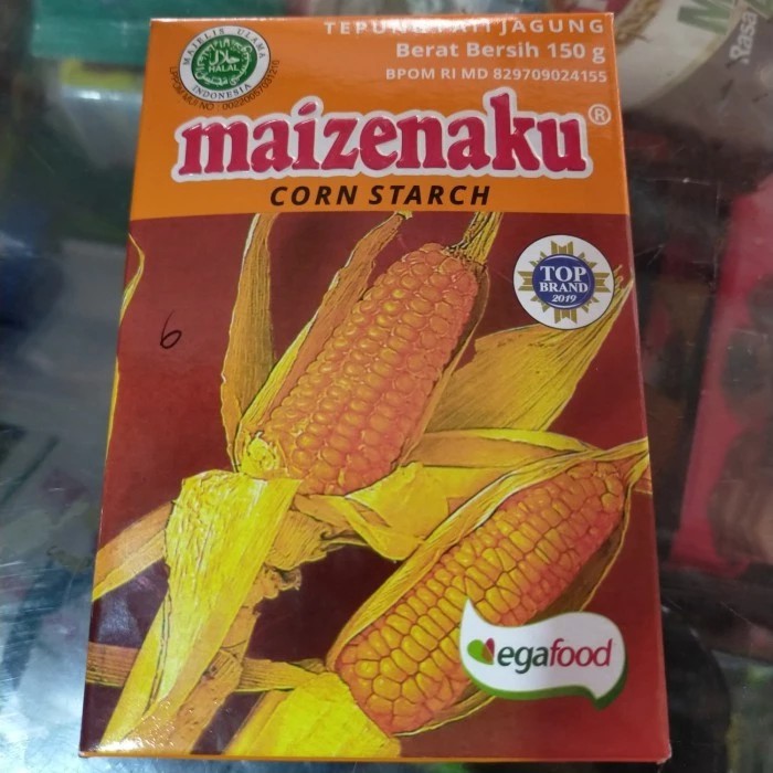 

Tepung Maizenaku / Pati Jagung / Corn Starch 150gr