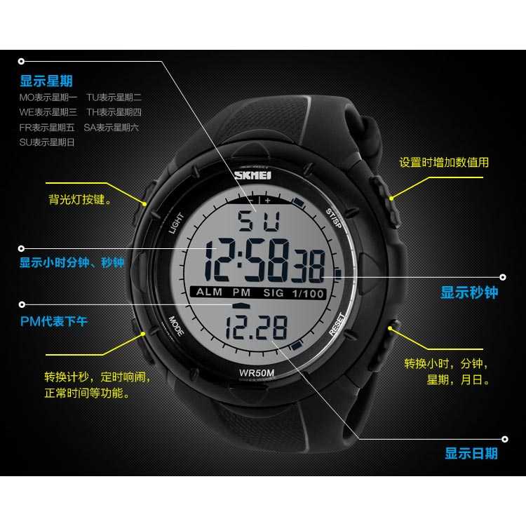 MLNSHP SKMEI Jam Tangan Sport Digital Wanita - DG1074