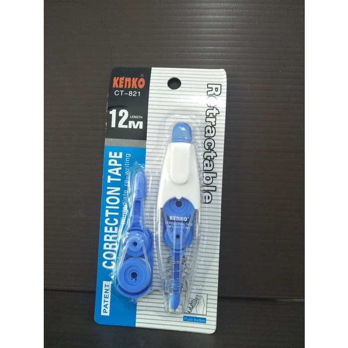 

Murah Tipex + Refill / Correction Tape Ct-821 Kenko Hemat