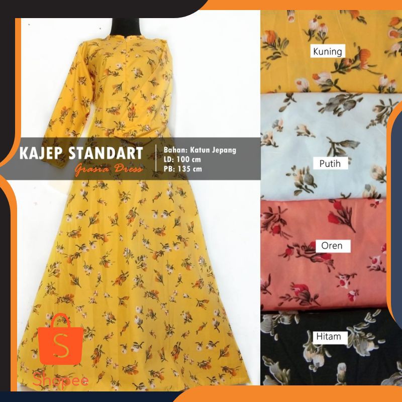 Grosir BISA COD  Gamis Rumahan / Gamis Katun Jepang Murah Elegan