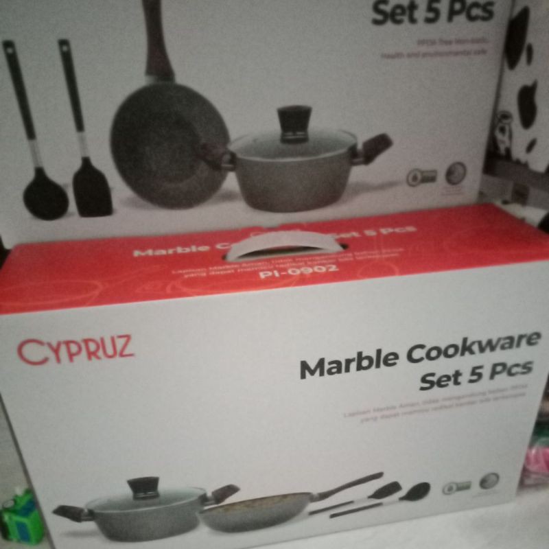 cyprus marble set 5pcs besar