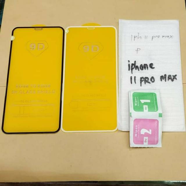 Tempered glass full IPHONE 11 PRO MAX 6.5in kaca golira glass full