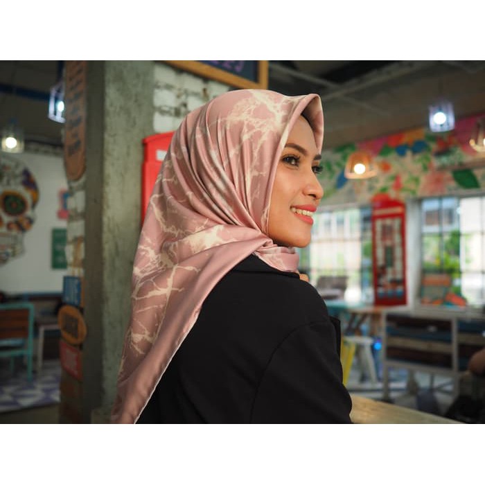 Hijab Turki Velvet Silk MERMER YZ16-272