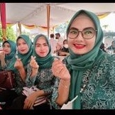 Seragam PKK/ Batik PKK/ Batik PKK hijau/ Batik PKK biru/ hijab pkk/ hijab pkk segi 4/ set batik pkk 