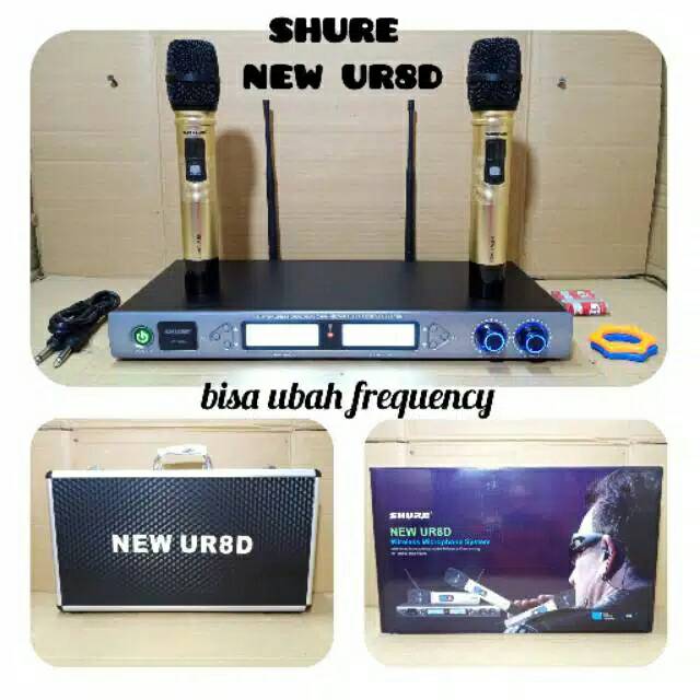 MIC WIRELESS SHURE UR8D WIRELESS
