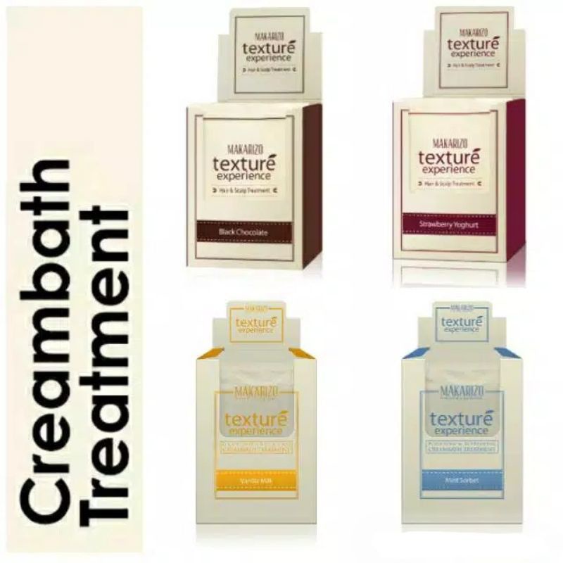 MAKARIZO Prof Texture Experience Creambath Treatment 60g