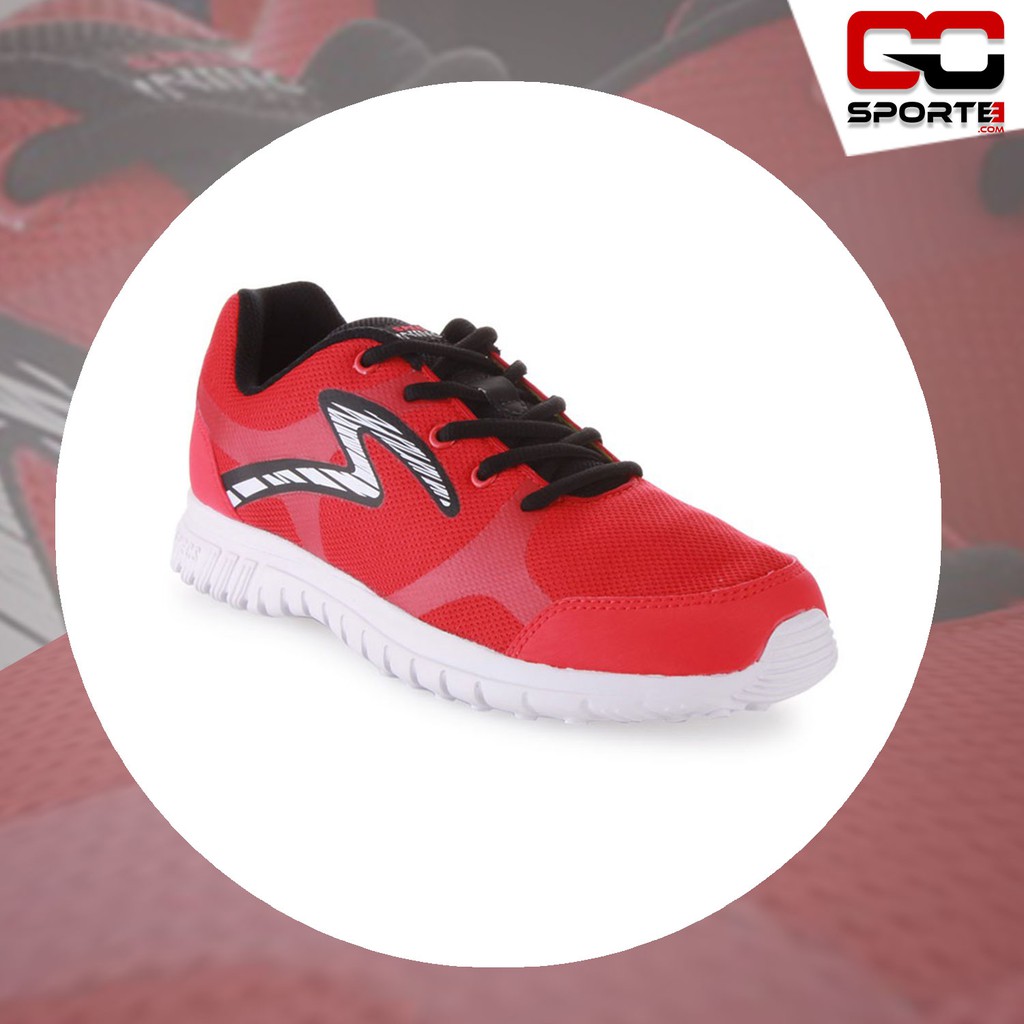 Sepatu Specs Running ASIA( vision/red/black/white)