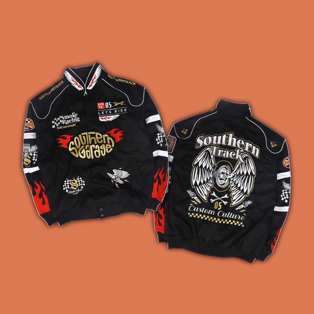Racing Jaket Lets Ride by Southerntrack | Nascar Jacket