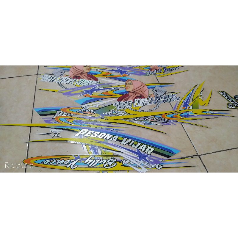 striping siluman vijar || vixion jari jari custom