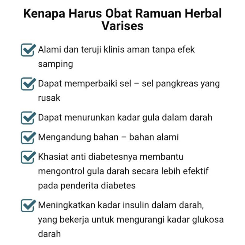Obat Varises Ampuh