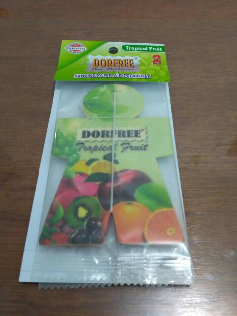 PASTI MURAH - PARFUM MOBIL -  Dorfree hanging paper air freshener isi 2pcs - PENGHARUM - DORFRE