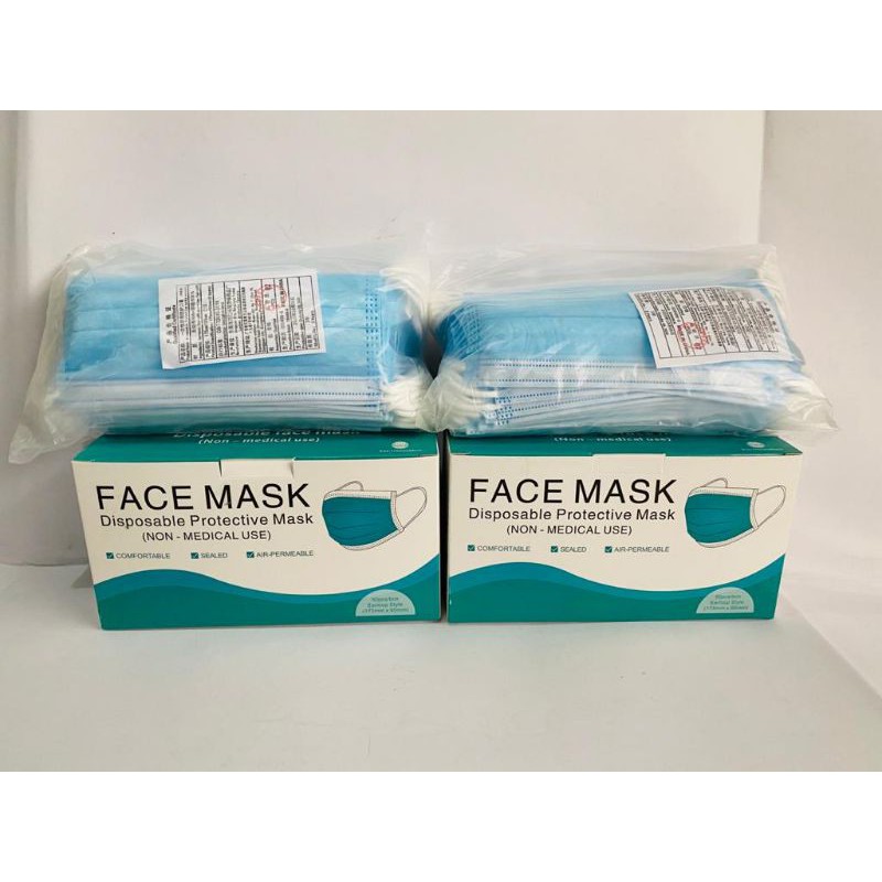 masker 3ply anti debu dan virus covid