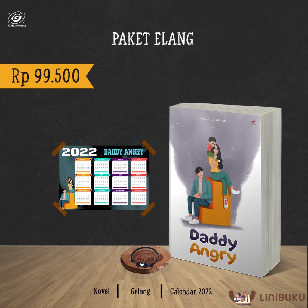 Ready Novel Daddy Angry - Karimatul Jannah-PAKET ELANG