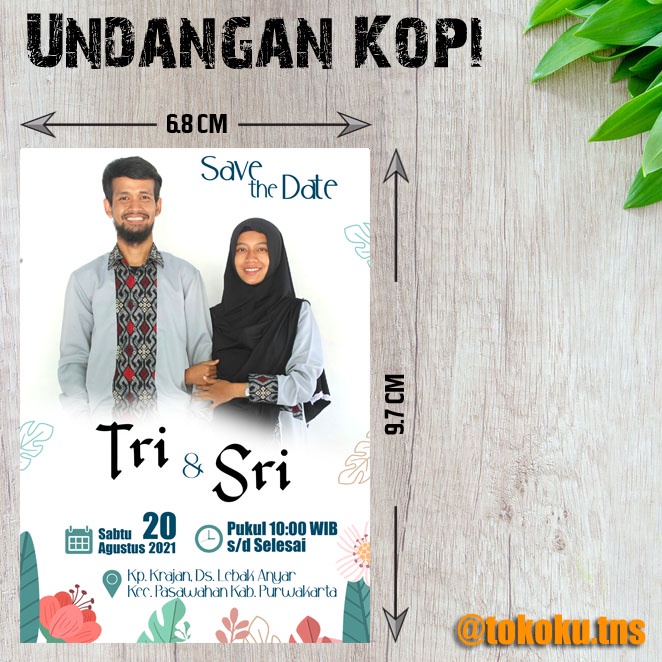 UNDANGAN MINI/UNDANGAN KOPI/UNDANGAN PERNIKAHAN/UNDANGAN KHITAN