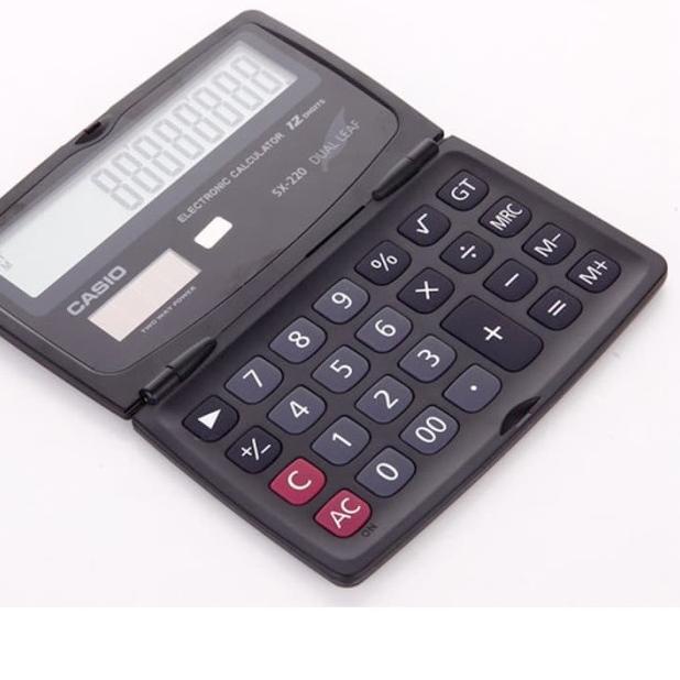 

Terjangkau KALKULATOR LIPAT CASIO SX 220 ORIGINAL - 12 DIGIT GARANSI RESMI ASABA 1 TAHUN DIJAMIN ASLI CASIO ホ