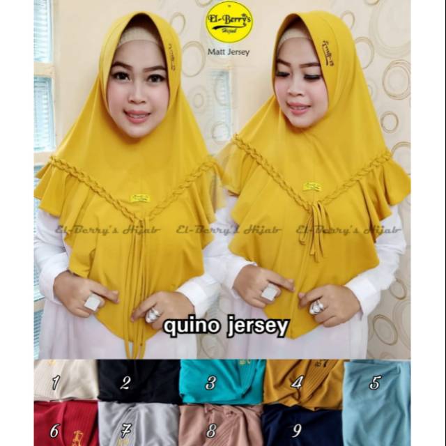 Hijab ori elberrys.jersey super