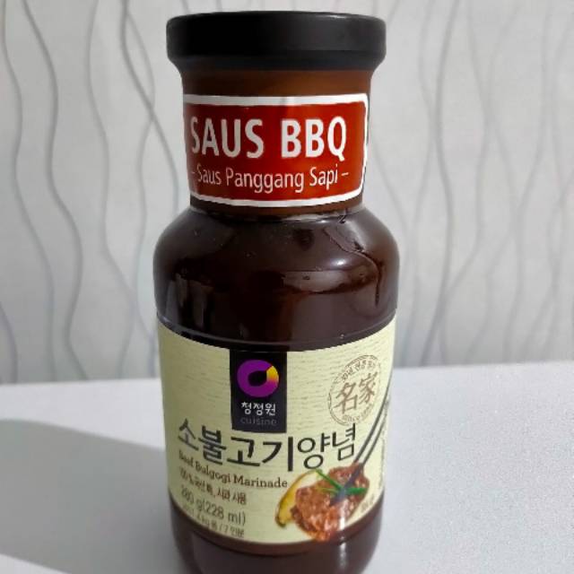 

Saus marinade bulgogi