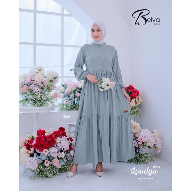 LAUDYA DRESS ✔️ BELVA FASHION