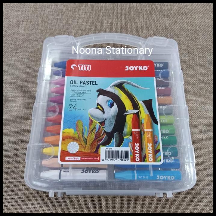 

Terbaru!!!! Crayon 24 Warna Oil Pastel - Joyko 24S