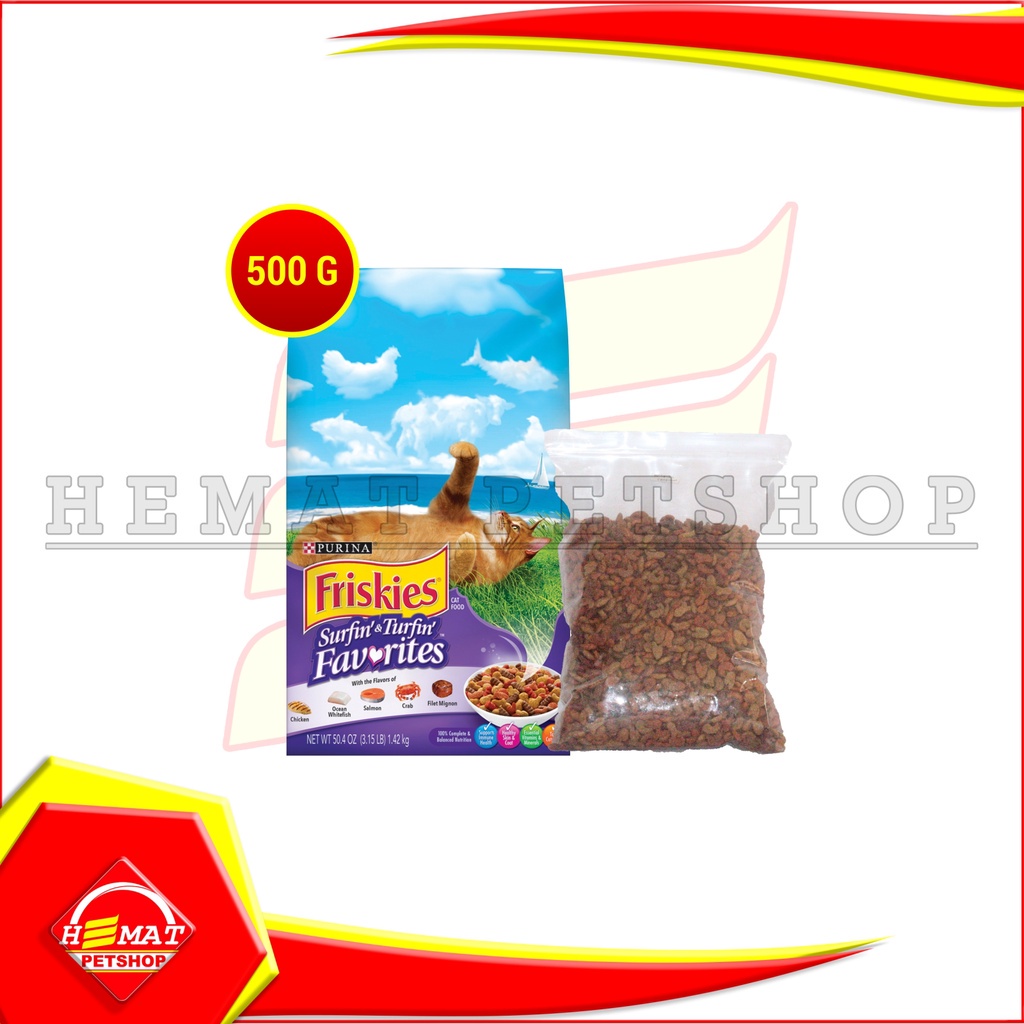 Makanan Kucing Friskies Repacking 500gr