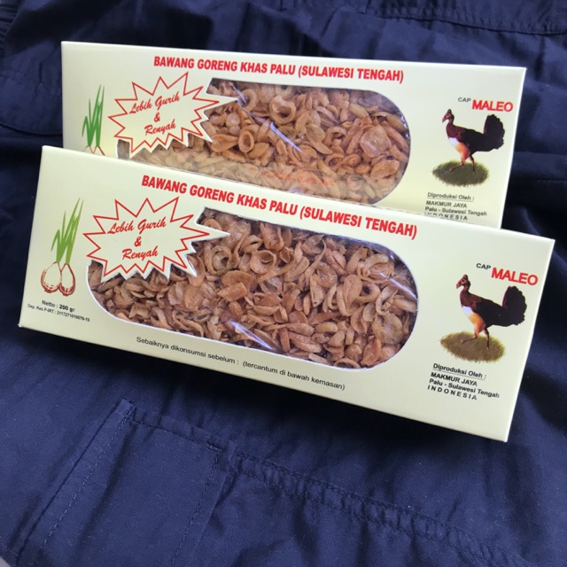 Bawang goreng special khas palu (sulawesi tengah)