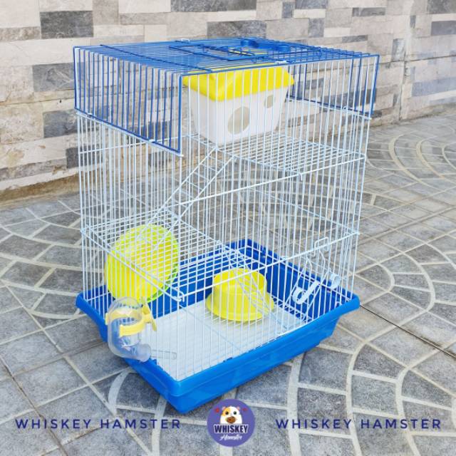 Kandang hamster HM-125 size 30 x 23 x 41 cm