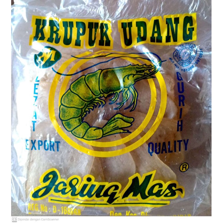 

Kerupuk Udang Super Asli Rembang 250 gr